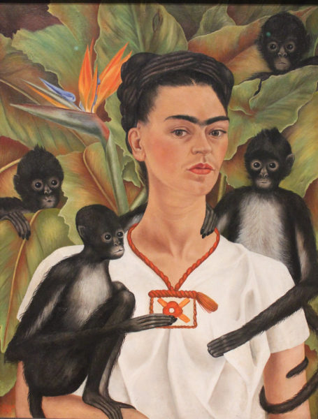 Autoportrait avec des singes (1943) - Frida Kahlo 